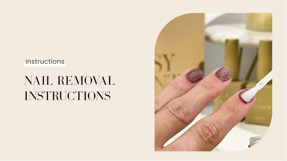 Nail Removal Instructions Sassy Saints - Brings The Salon Home