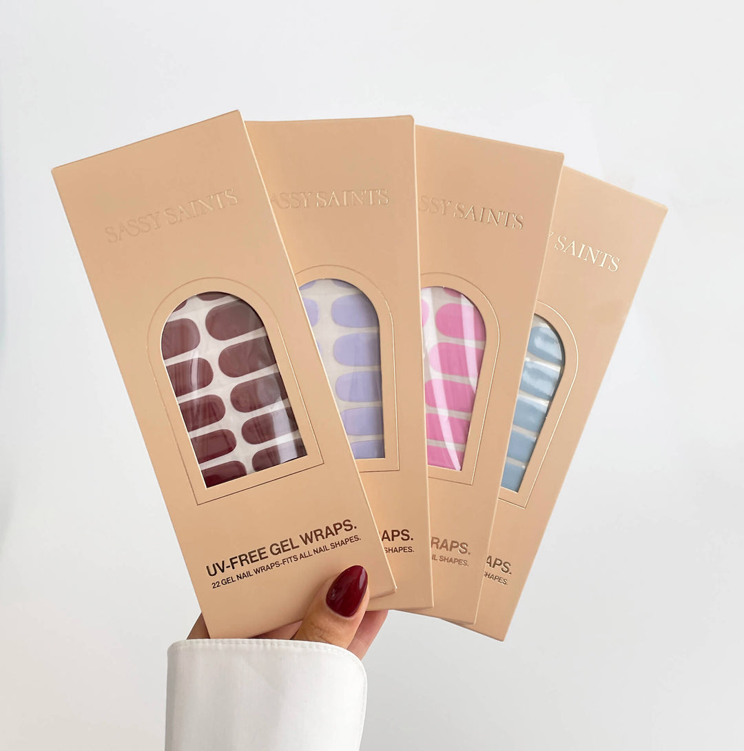 UV-Free Gel Nail Wraps