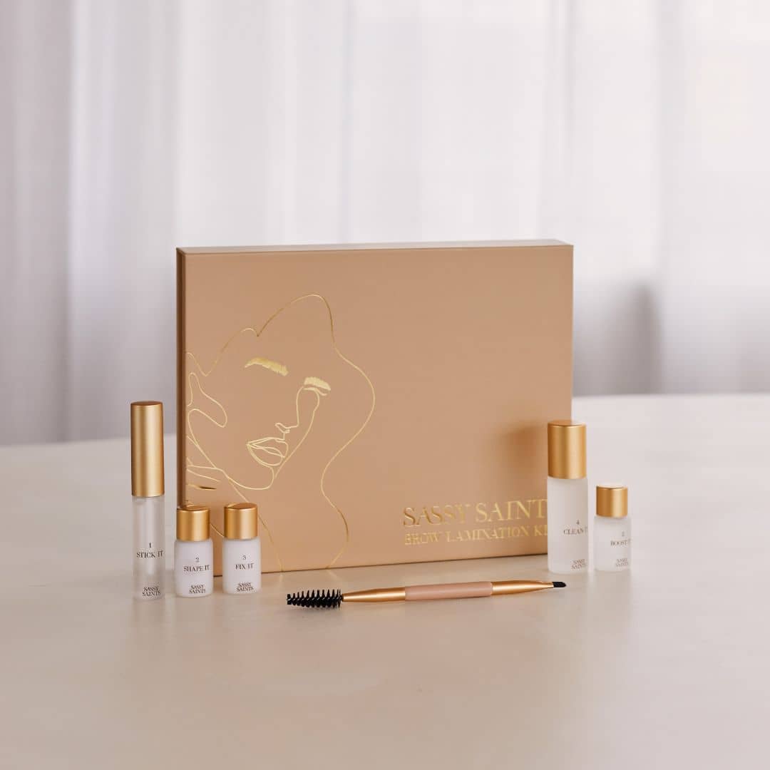 AtHome Brow Lamination Kit Sassy Saints Brings The Salon Home Sassy Saints Brings The