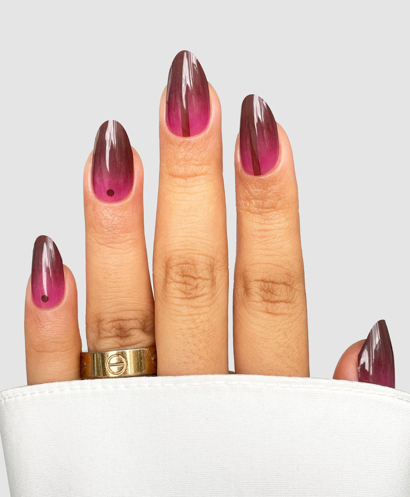 Cherry Smoke Gel Wrap