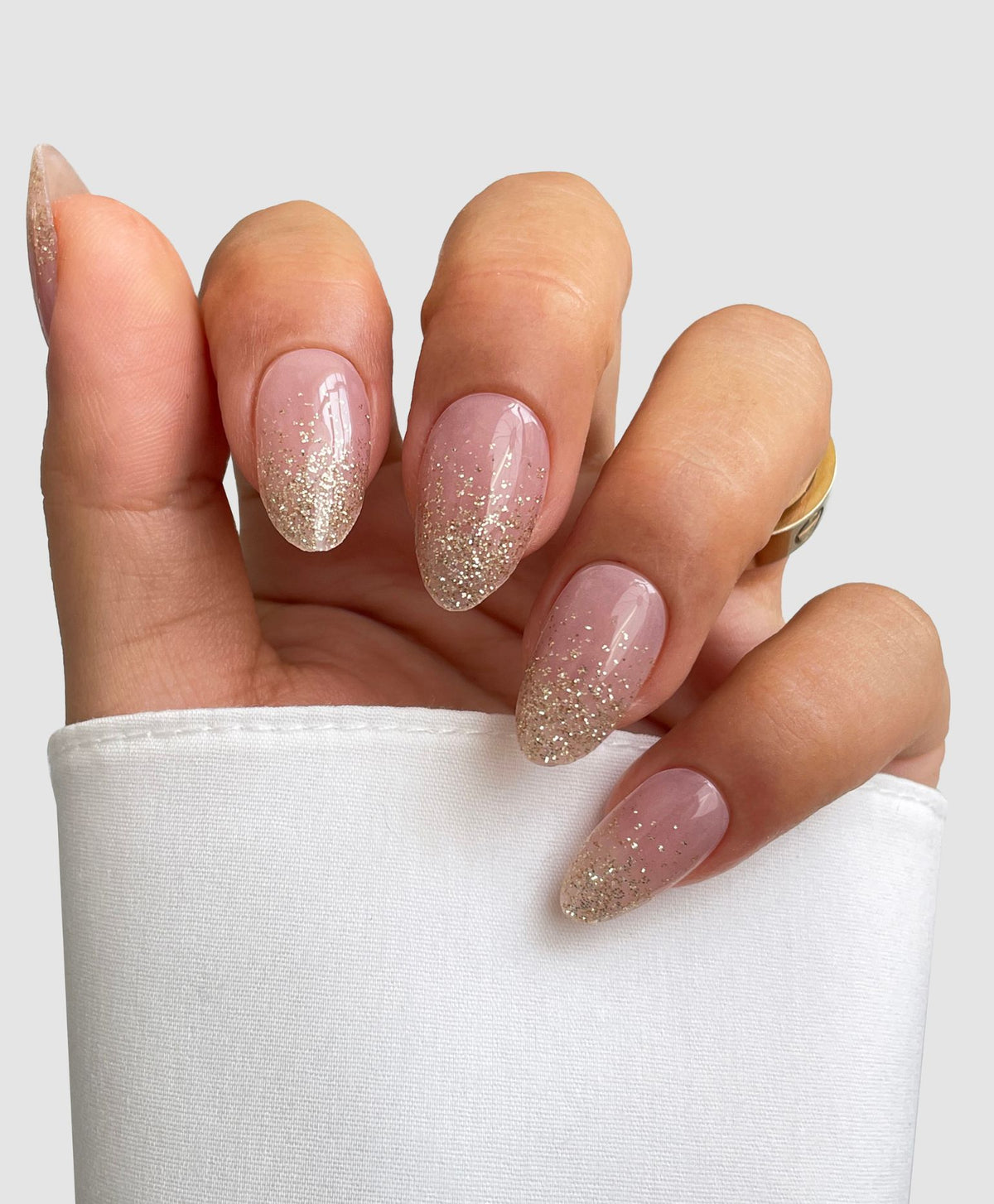 Dipped In Gold Gel Wrap