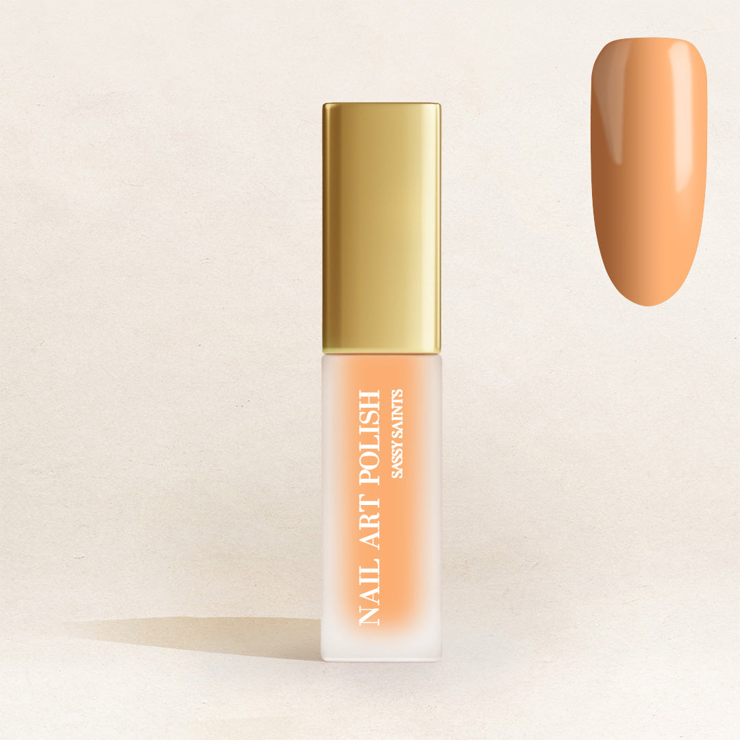Orange Owned Nail Art Polish
