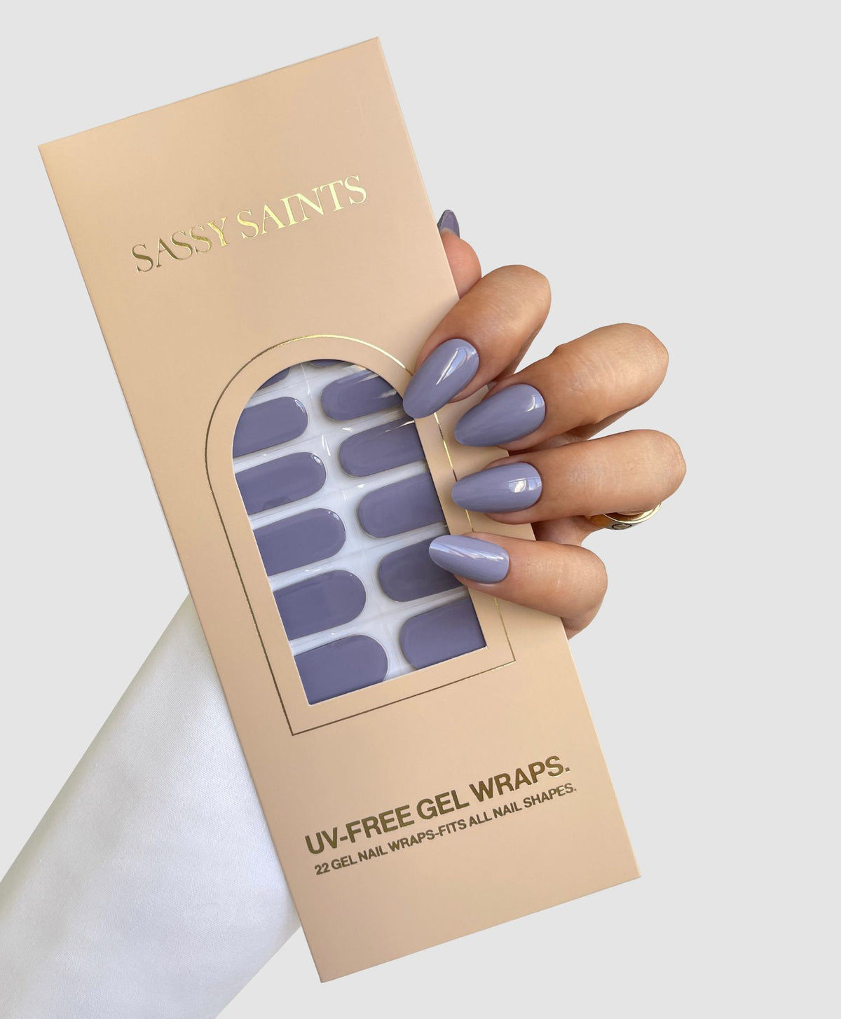 Lilac Smoke Gel Wrap