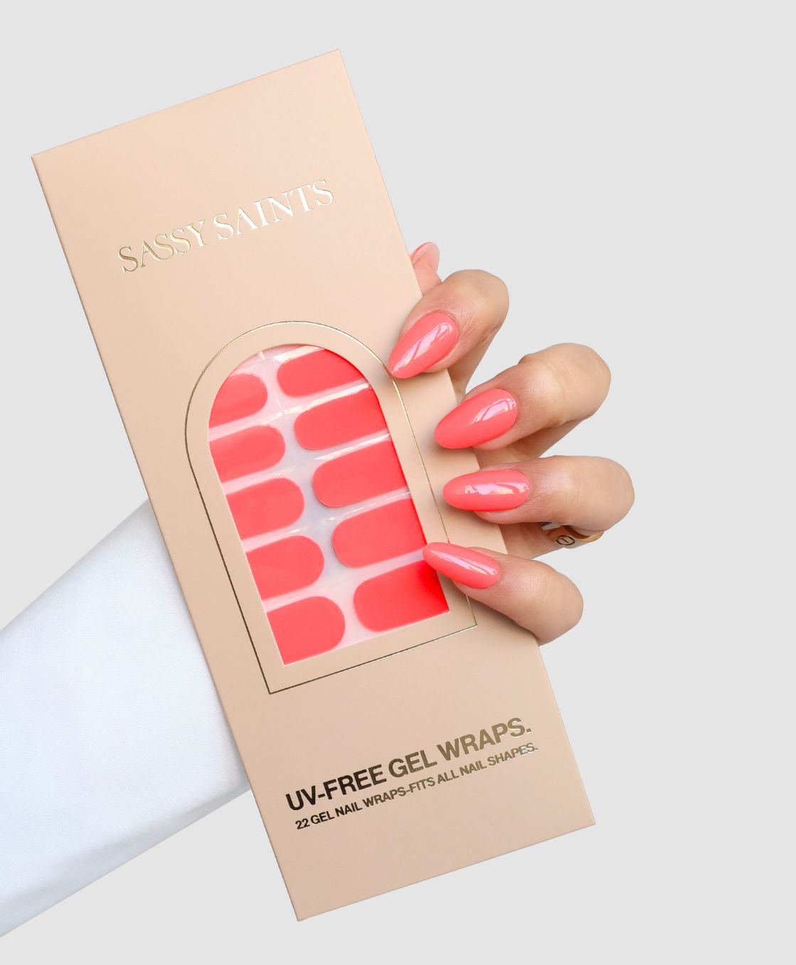 Coral Crush Gel Wrap