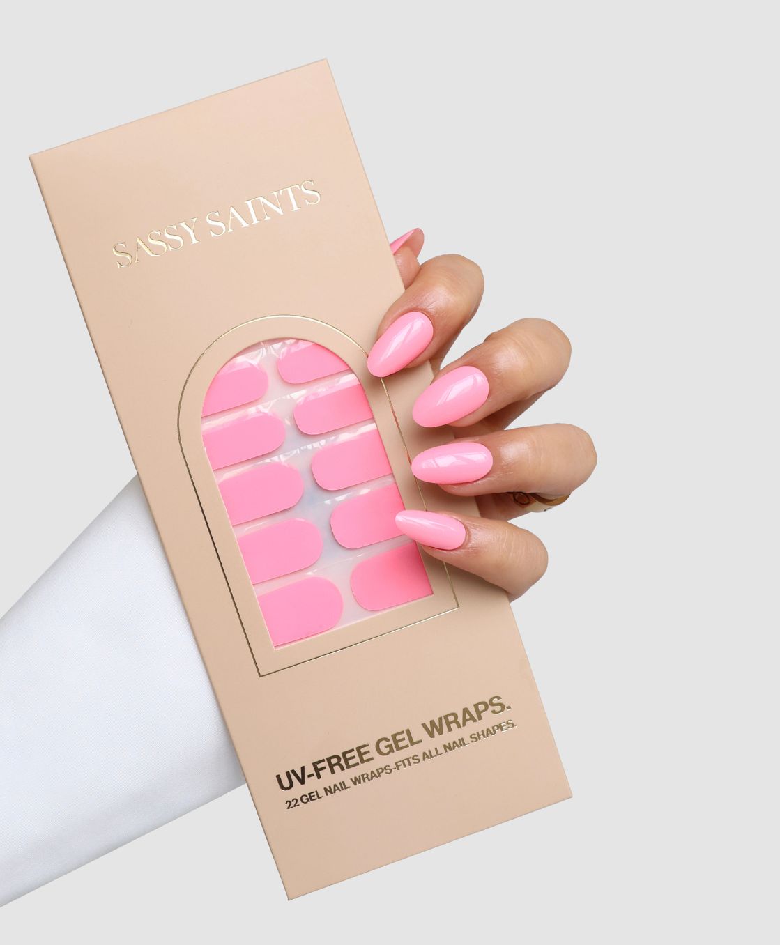 Pink Whisper Gel Wrap