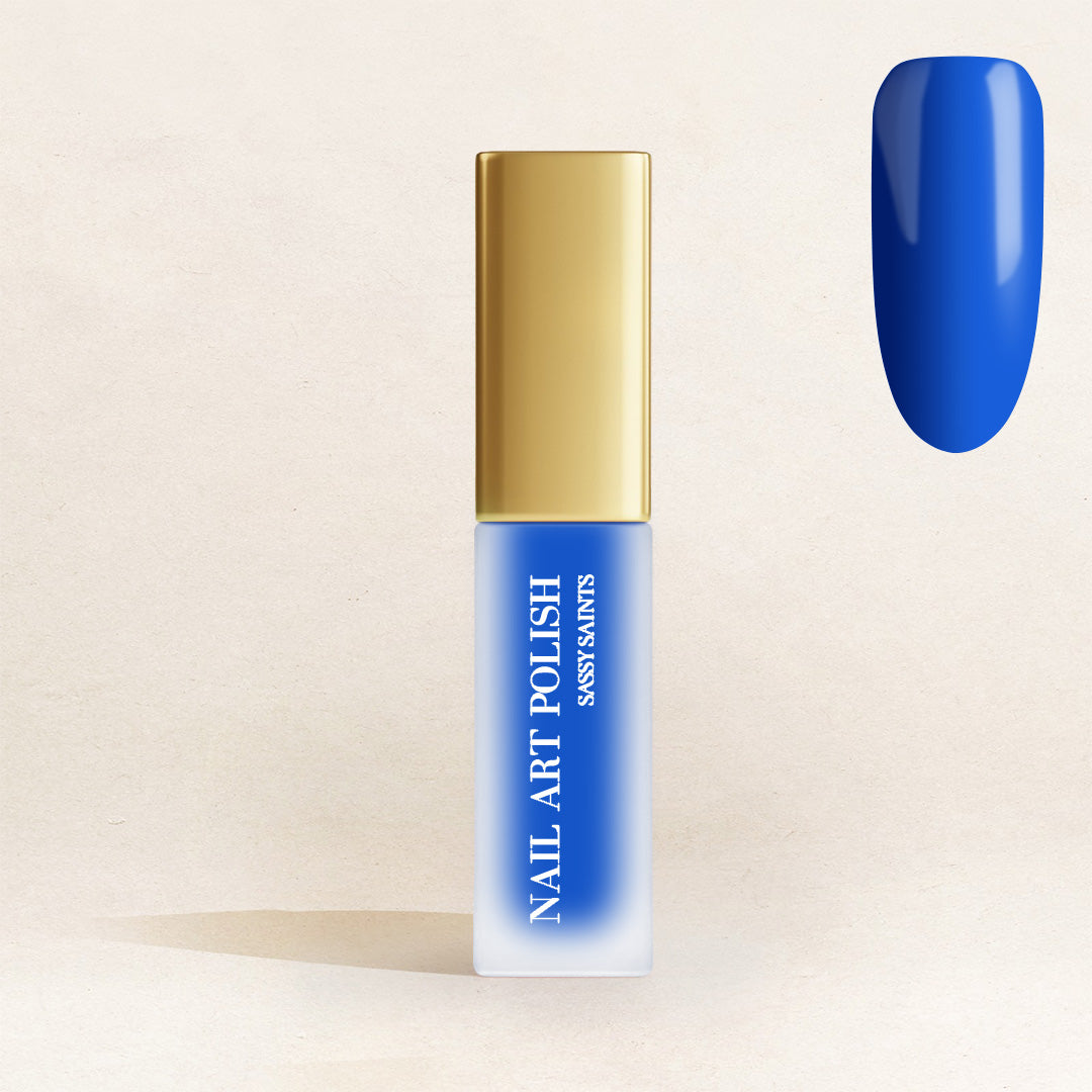 Cobalt Confidence Nail Art Polish