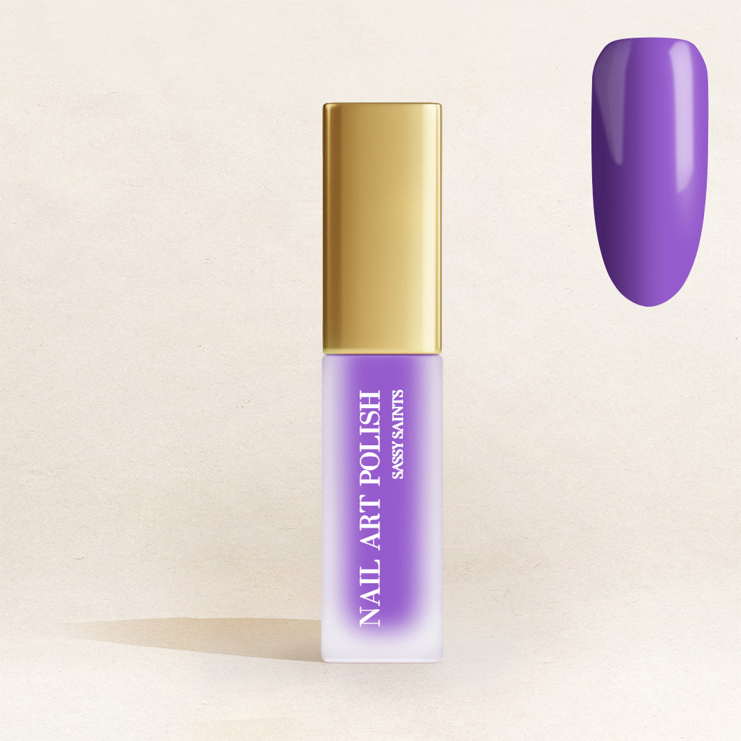 Vivacious Violet Nail Art Polish