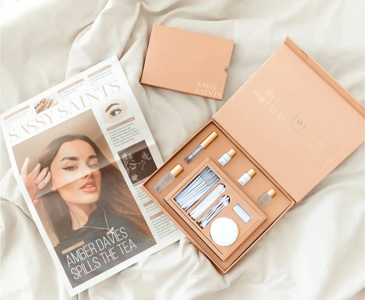 AtHome Brow Lamination Kit Sassy Saints Brings The Salon Home