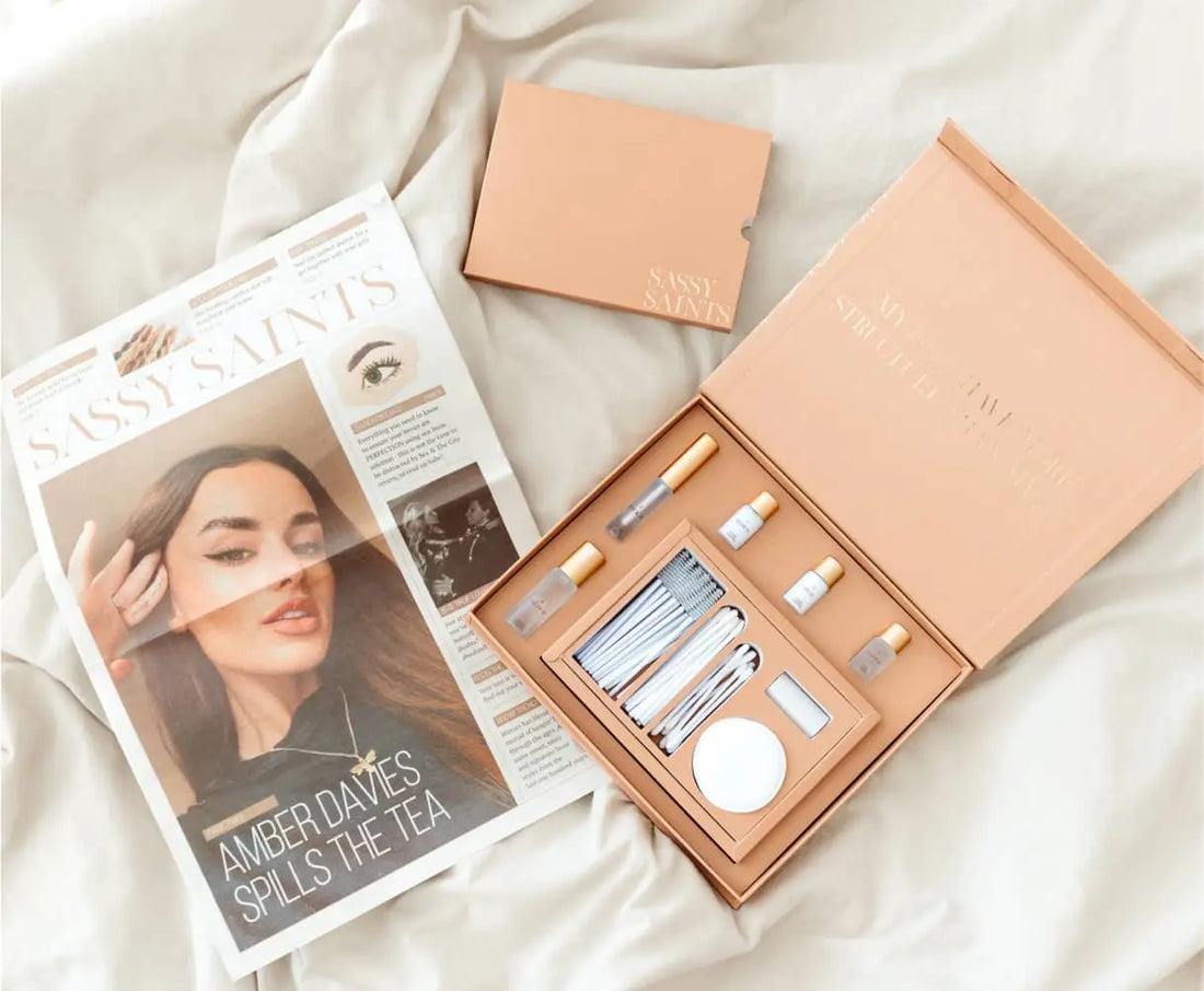 AtHome Brow Lamination Kit Sassy Saints Brings The Salon Home Sassy Saints Brings The