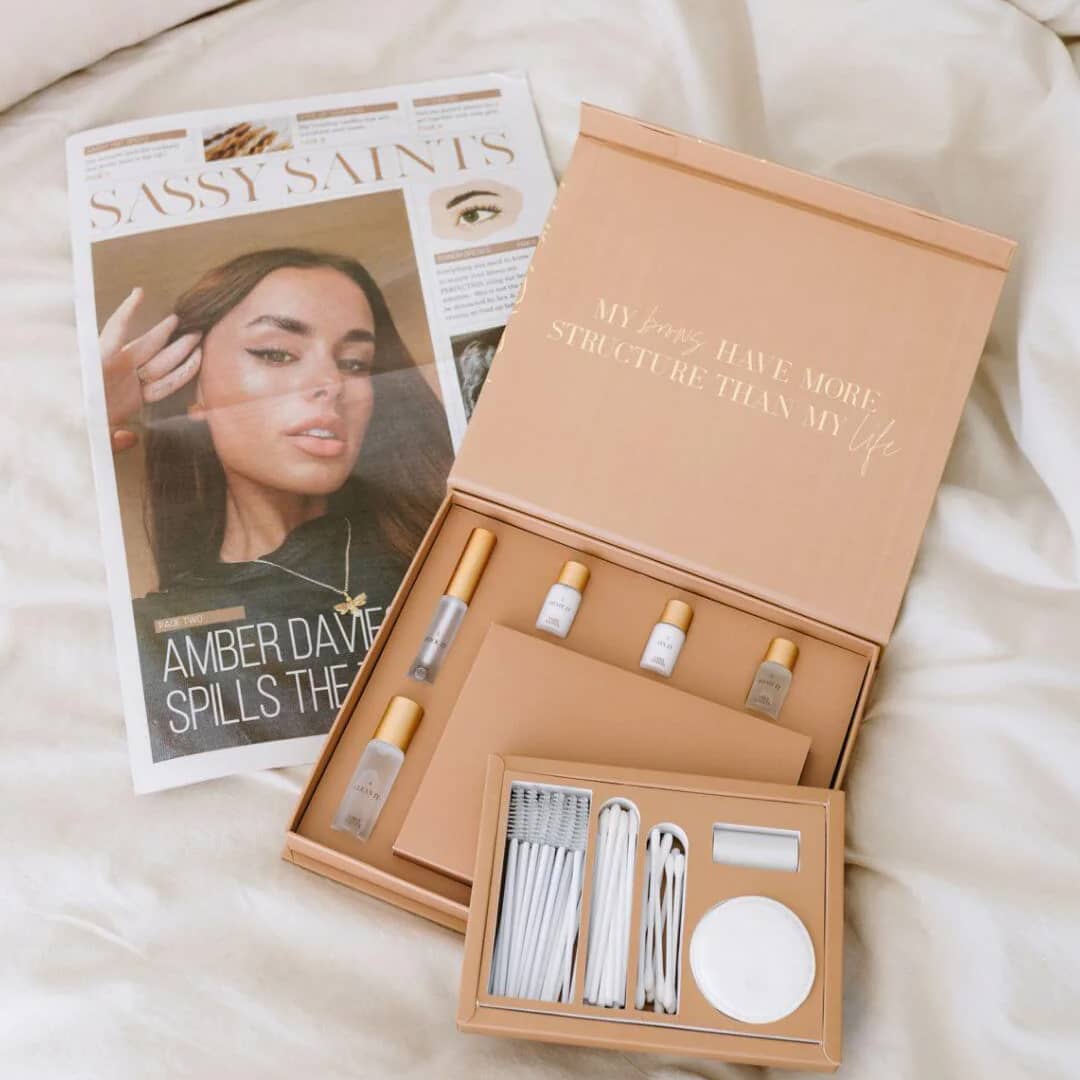 AtHome Brow Lamination Kit Sassy Saints Brings The Salon Home