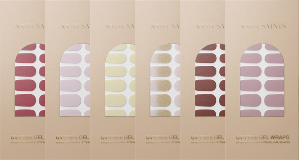 UV Free Gel Nail Wraps -