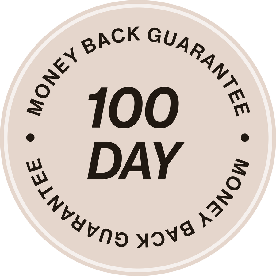 100-DAY MONEY BACK GUARANTEE