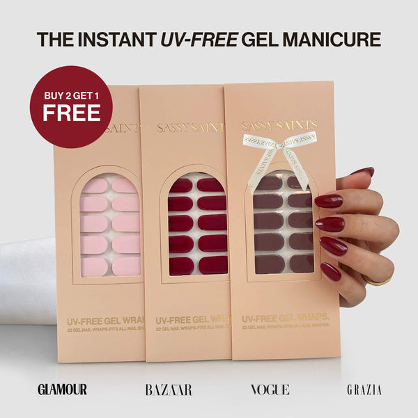 UV-Free Gel Nail Wraps (USA)