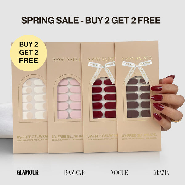 עטיפות ציפורניים בג'ל ללא UV