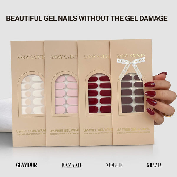 UV-Free Gel Nail Wraps (USA)