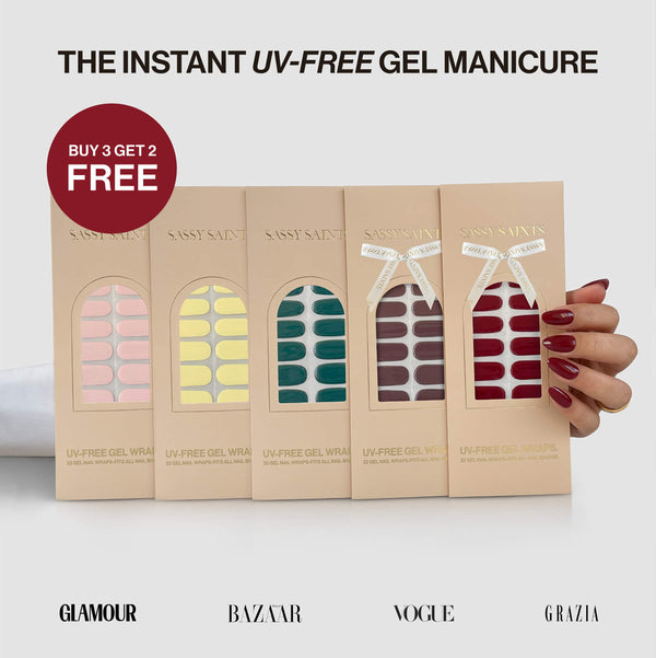 UV Free Gel Nail Wraps -