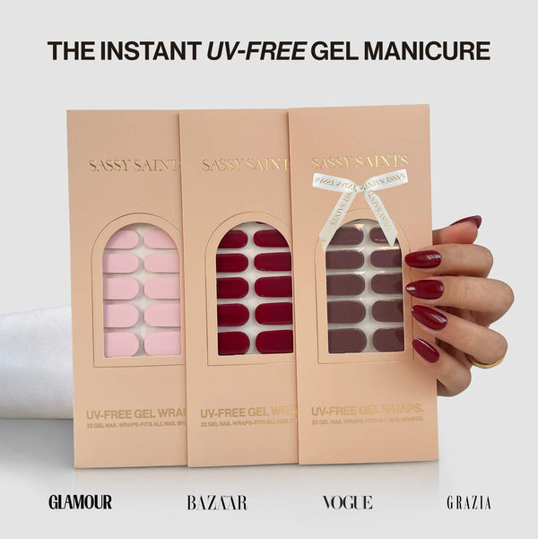 UV-Free Gel Nail Wraps