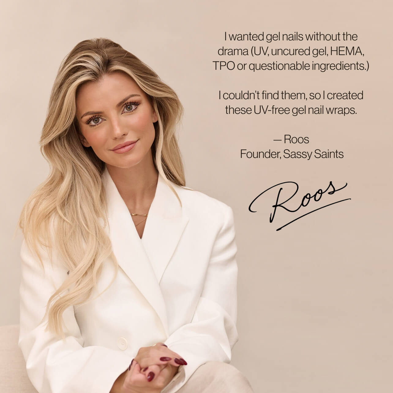 UV Free Gel Nail Wraps -