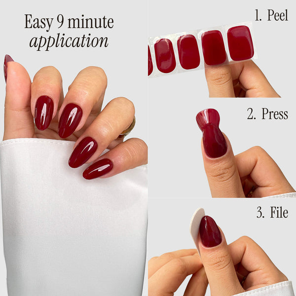 Gel Nail Wrap Box - 4 Wraps (25% off)