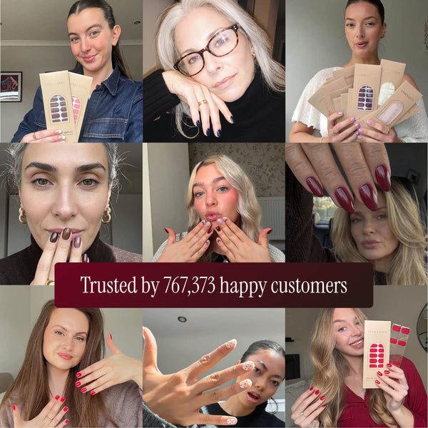 Gel Nail Wrap Box - 4 Wraps (25% off)