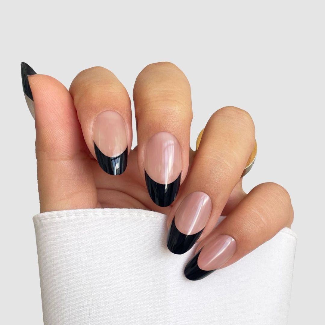 Midnight French Gel Wrap