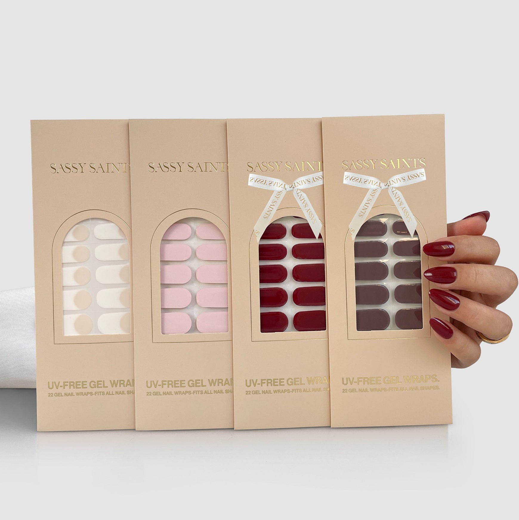 Gel nail wrap starter SET.