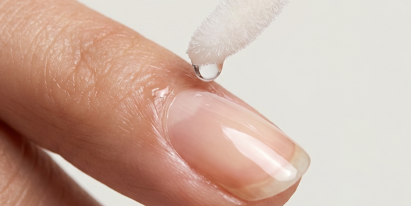 Around the cuticle