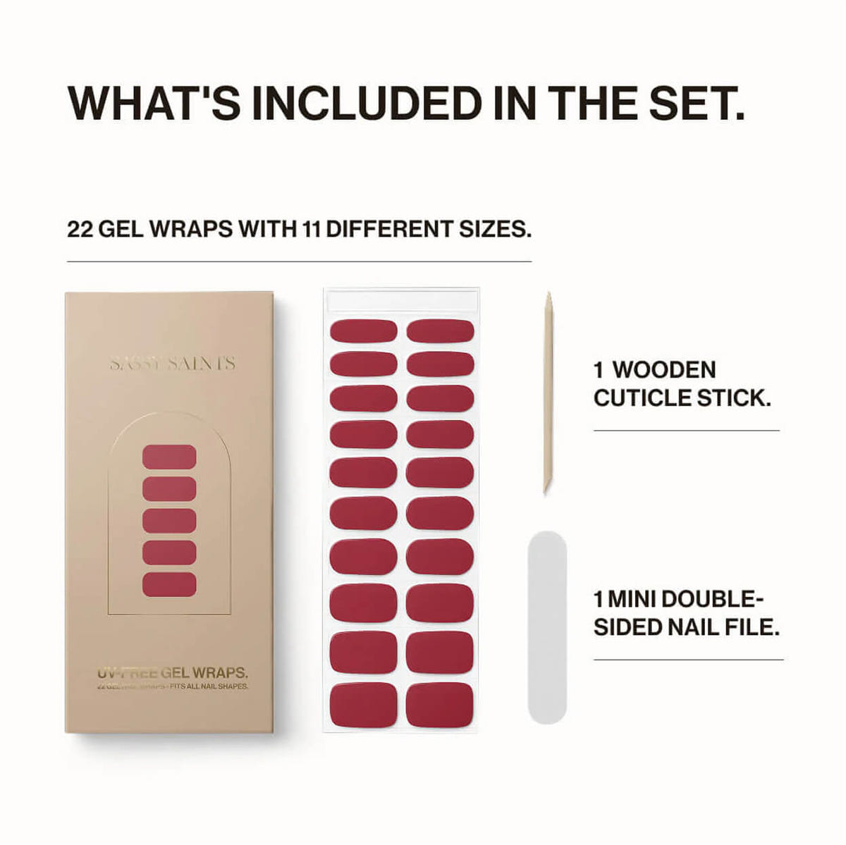 UV-Free Gel Nail Wraps DEV