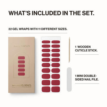 UV-Free Gel Nail Wraps DEV